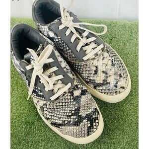 Adidas Adicross Retro Womens 6.5 Spikeless Golf Shoes Snakeskin Gray